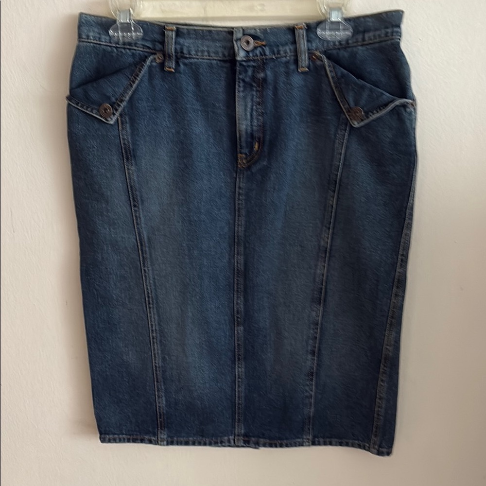 Moschino Blue Denim Skirt